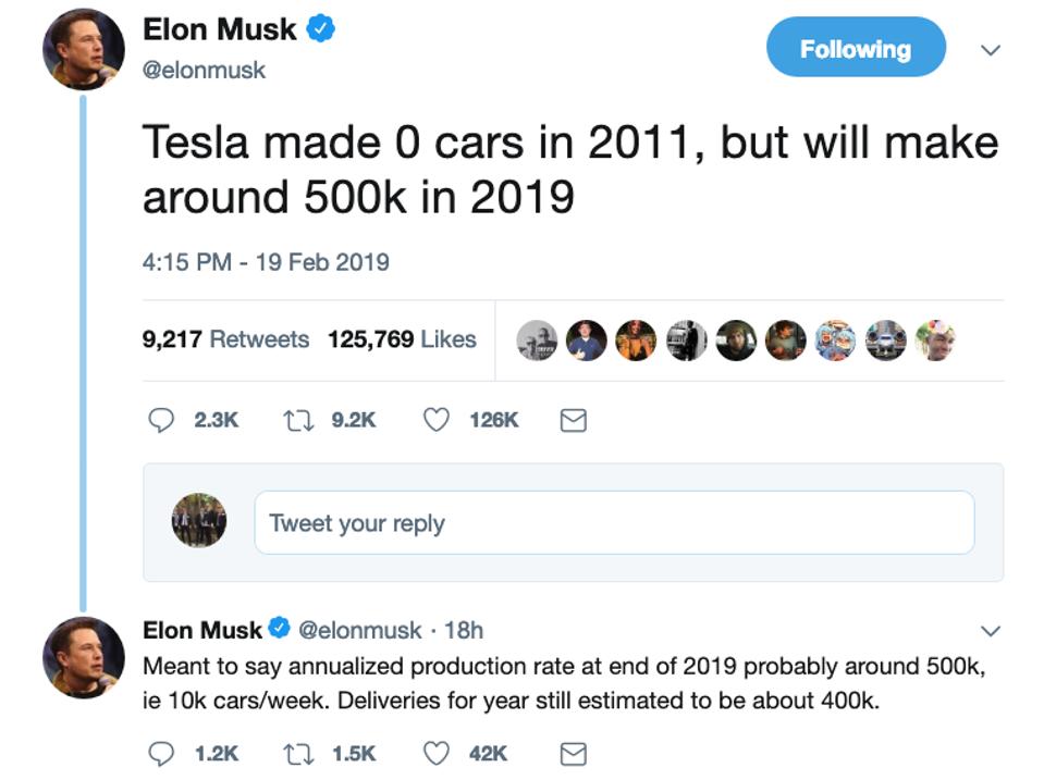 Elon Musk S Tesla Tweet Puts Ceo Role At Risk Again