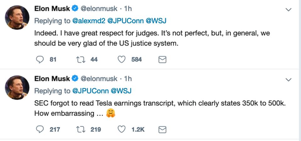 Elon Musk S Tesla Tweet Puts Ceo Role At Risk Again