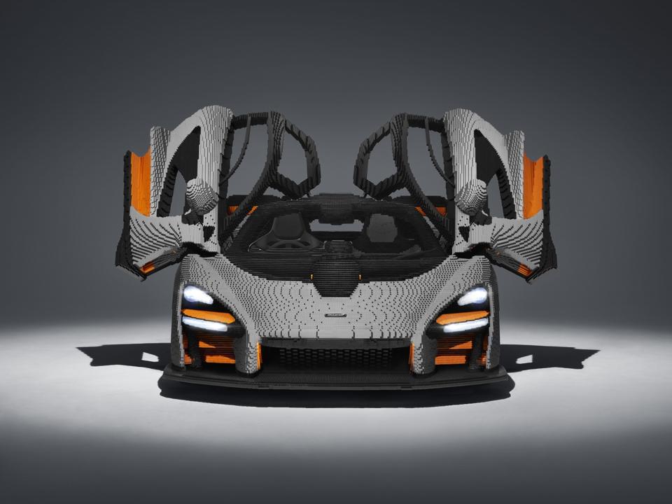 Slip Behind The Wheel Of This Life Size Lego Mclaren Senna