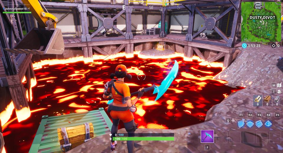 current fortnite map crack - fortnite players have cracked open a lava pool that may consume dusty divot  fortnite players have cracked open a lava pool that may consume dusty divot - current fortnite map crack