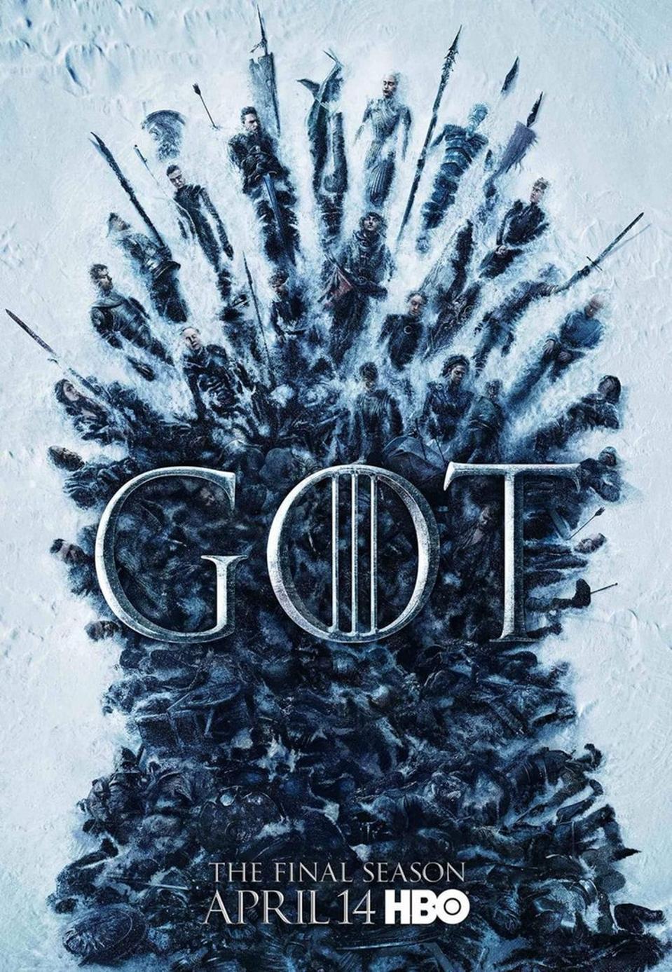 Everyone Is Dead In This Game Of Thrones Season 8 Poster