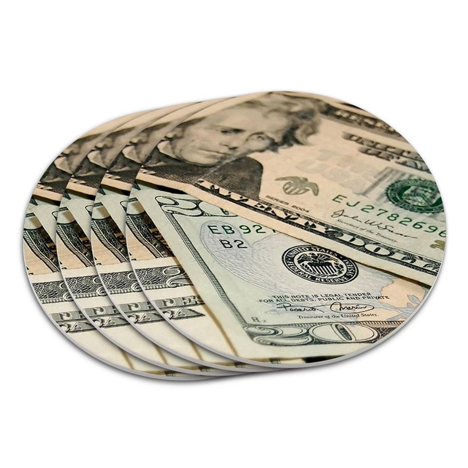 Coasters from Ruby Room at Kimpton Onyx hotel