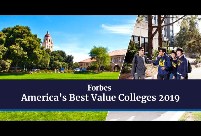 America S Best Value Colleges List Americas Top Colleges Forbes 2022