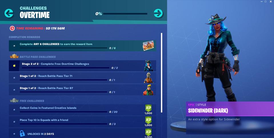 Season 3 Fortnite Rewards