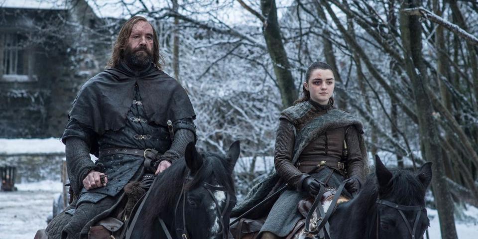 In A Just World Arya And The Hound Would Be The Next Game Of