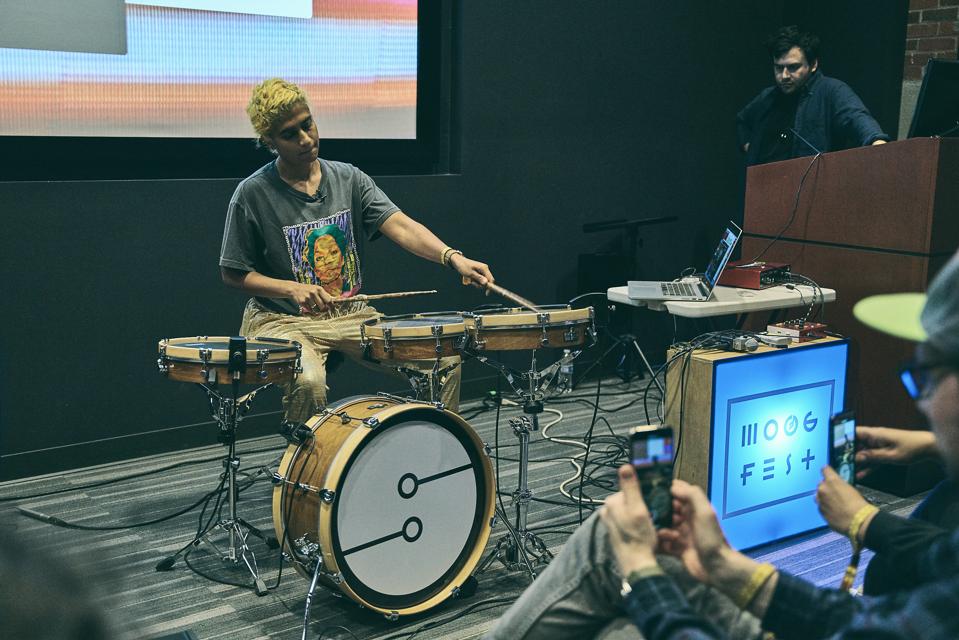 Madame Gandhi at Moogfest, April 2019
