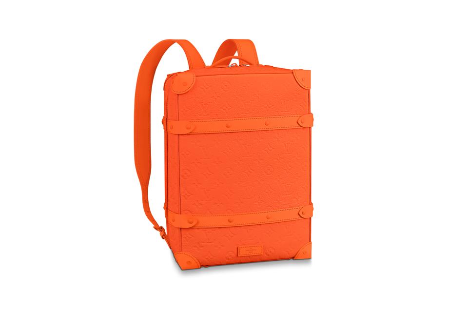 Soft Trunk Backpack PM Taurillon Monogram designed by Virgil Abloh for Louis Vuitton