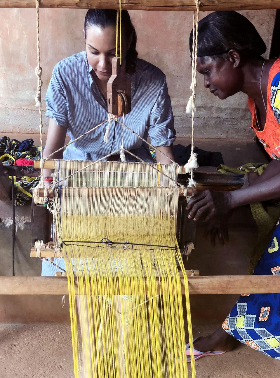 Stella Jean in Benin.