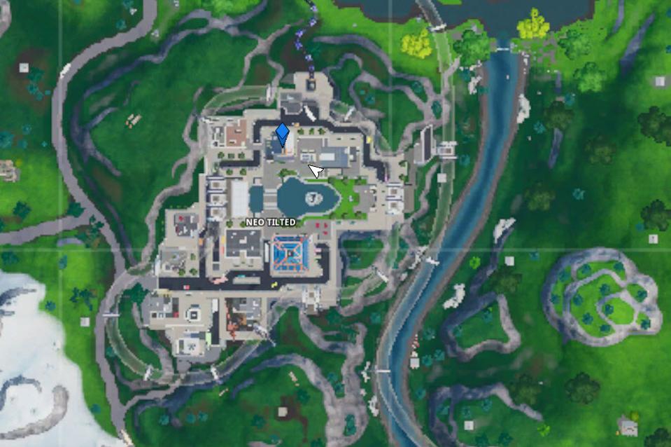Fortnite Fortbyte 100 Location Found On The Highest Floor Of