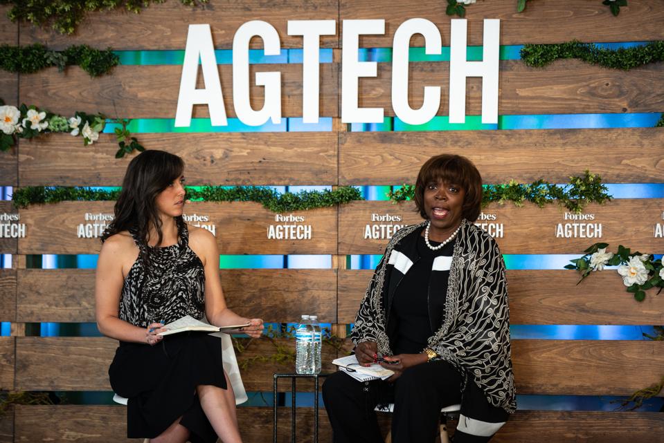 Ertharin Cousin and Maggie McGrath