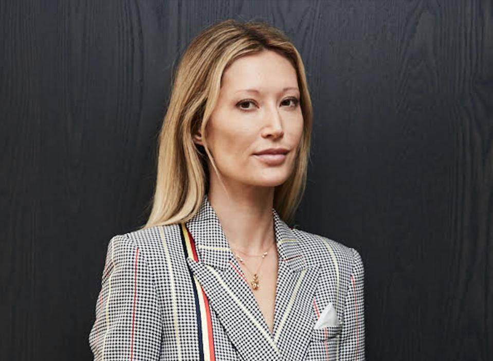 Sylvie Millstein is the female founder of the fashion brand, Hellessy.