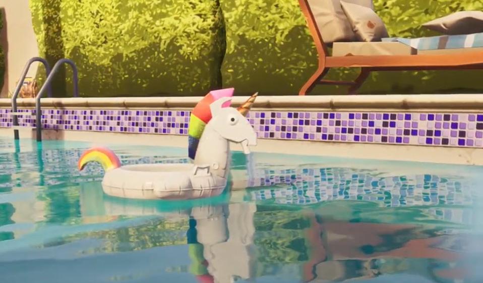 Fortnite Llama Floatie Challenge