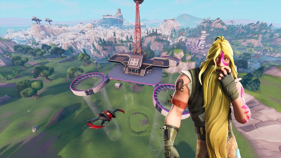 'Fortnite' Fortbyte 67 Location Accessible By Flying The Retaliator