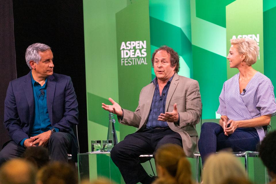 John Torres, Rick Doblin, Mallory Loflin, Aspen Ideas Festival