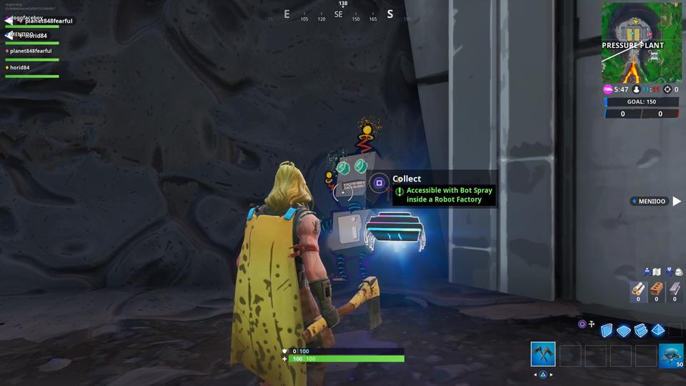 Fortnite Fortbyte 52 Location Accessible With Bot Spray Inside A Robot Factory Updated Fortnite Fortbyte 52 Location Accessible With Bot Spray Inside A Robot Factory Updated