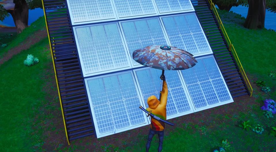 Fortnite Solar Array Locations Where To Visit A Solar Array In The Jungle