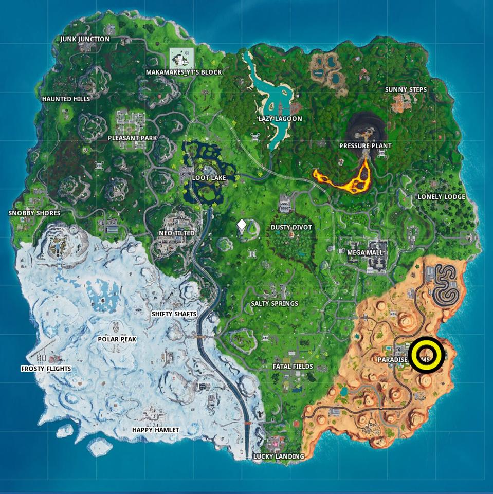 Fortnite Solar Array Locations Where To Visit A Solar Array In The Desert