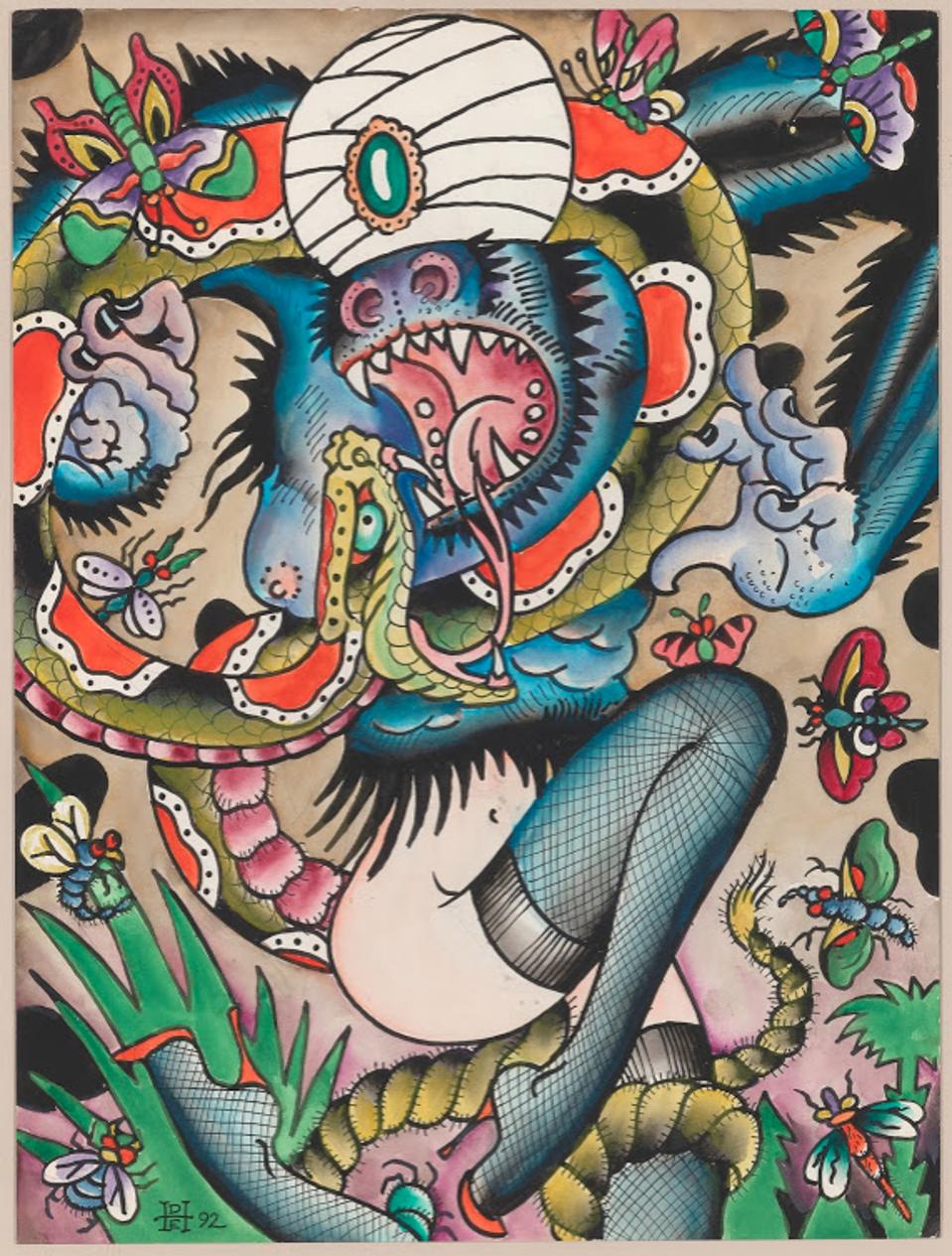 See How Don Ed Hardy Pioneered Modern Tattoo Art At This New De