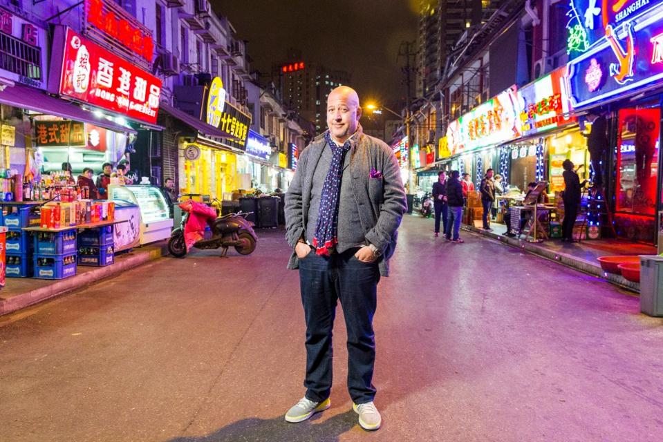 Andrew Zimmern in Shanghai