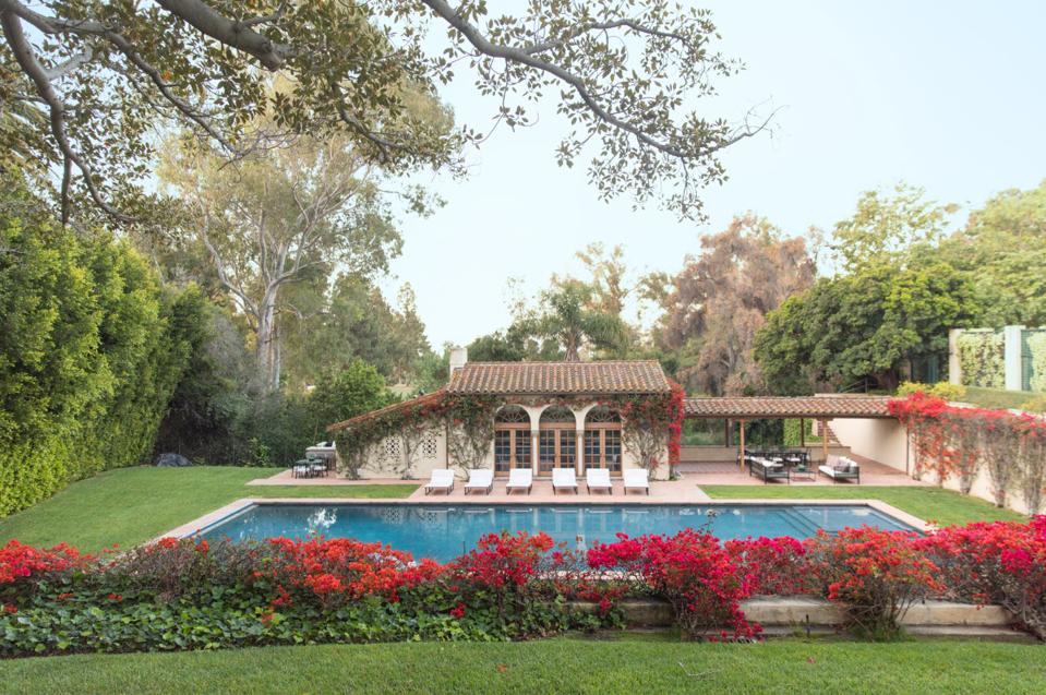 The pool was built by Olympic swimmer and actress Esther Williams.