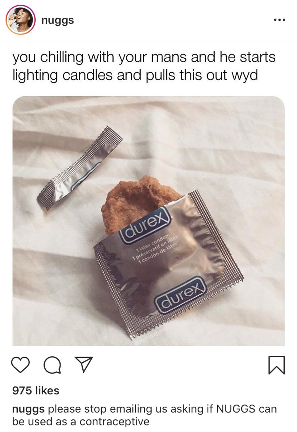 NUGGS as contraception