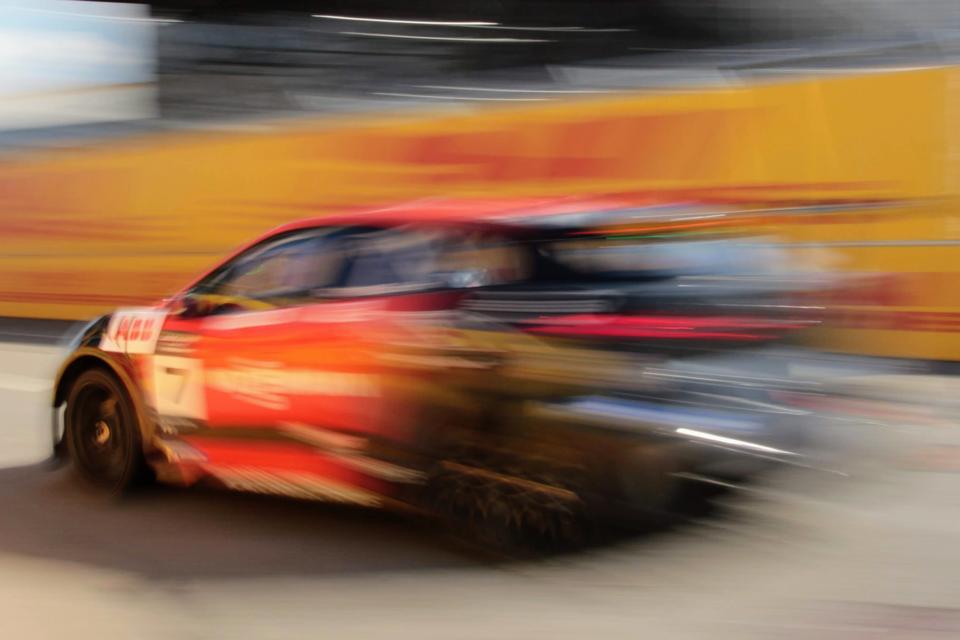 Jaguar i-Pace e-Trophy electric race car