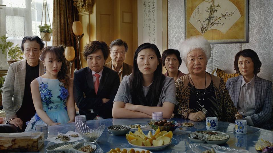 Diana Lin and Awkwafina in 'The Farewell'