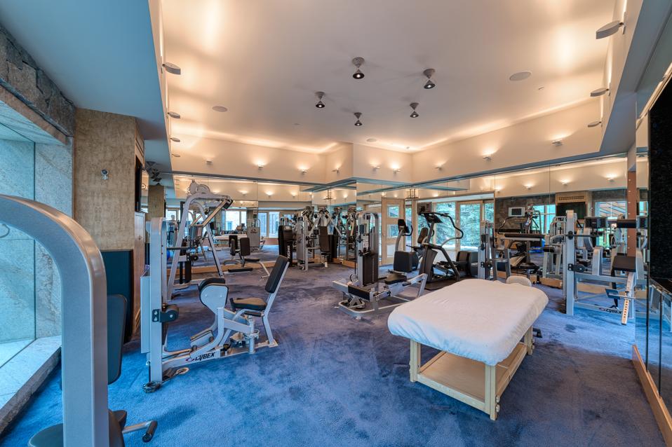 Recreation room at Casteel Creek Retreat