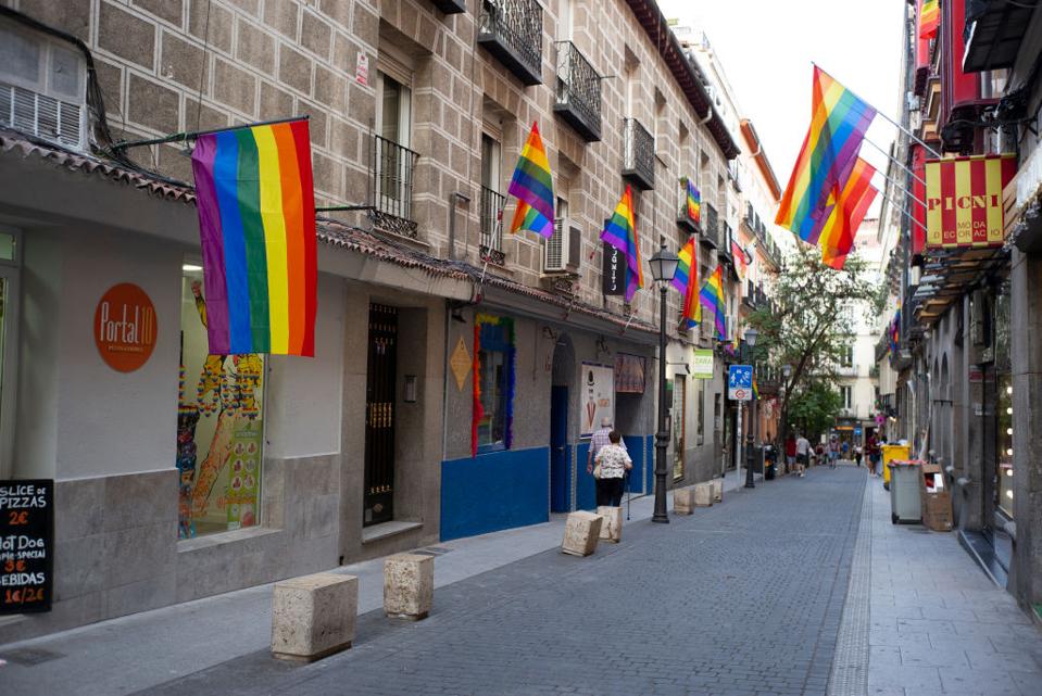 LGTB Preparação do Orgulho em Madrid