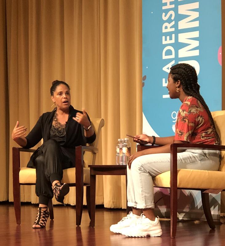 Soledad O'Brien, Eva Jones, Girl Up, Nat Archives 7-17-2019