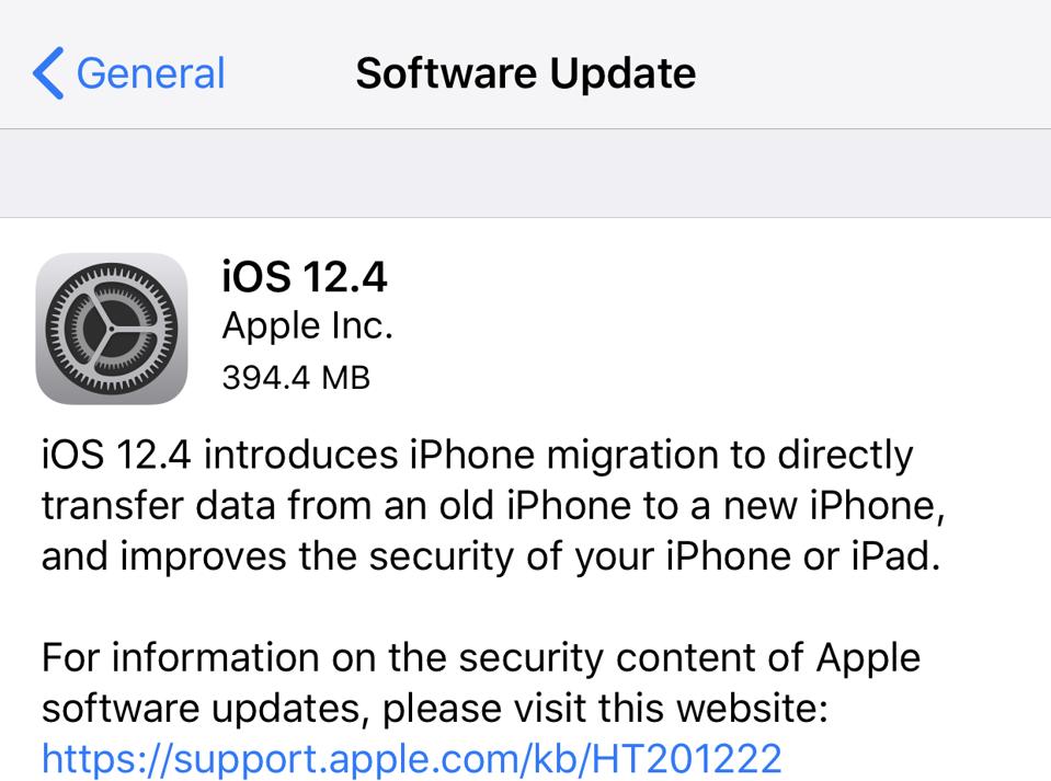 Apple Releases Ios 12 4 The Last Ios 12 Update Here S All You