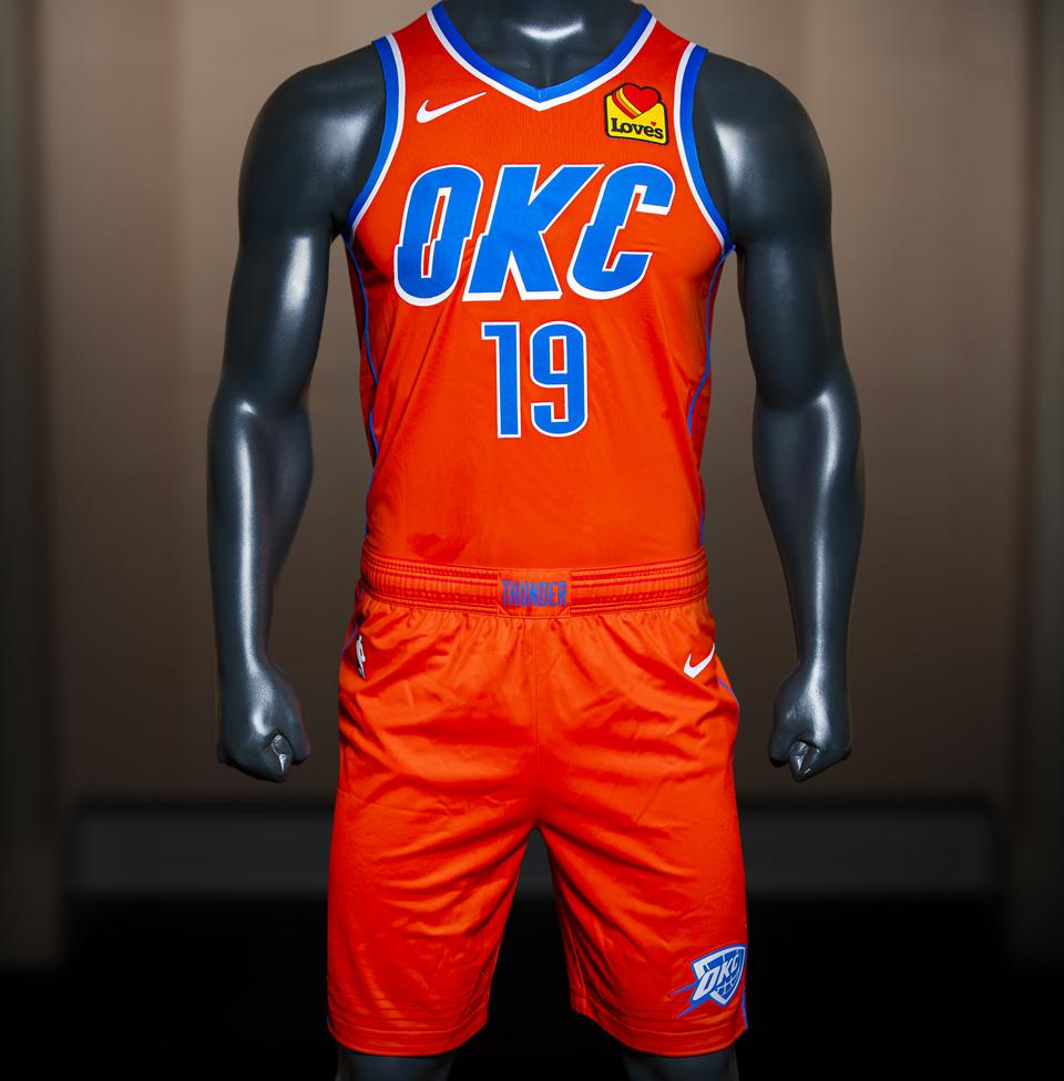 Oklahoma City Thunder Unveil New 2019 20 Uniform Kit