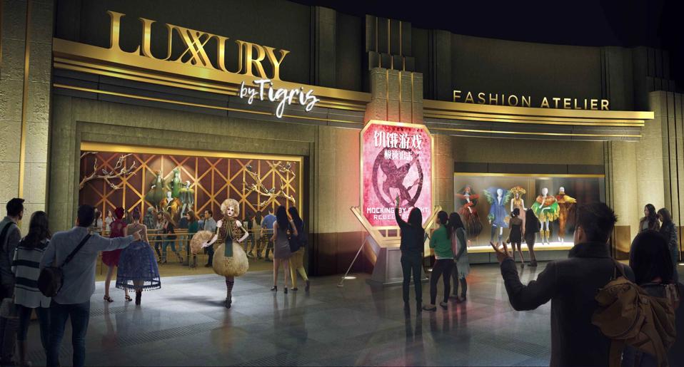 Hunger Games attraction at Lionsgate Entertainment World