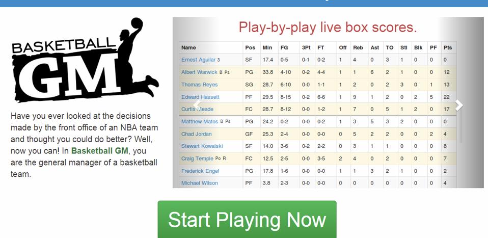 Manage Your Own Basketball Team With This Clever Game Developed By