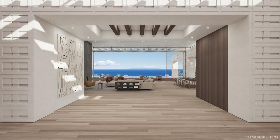 Intricate wall details are unique to each home