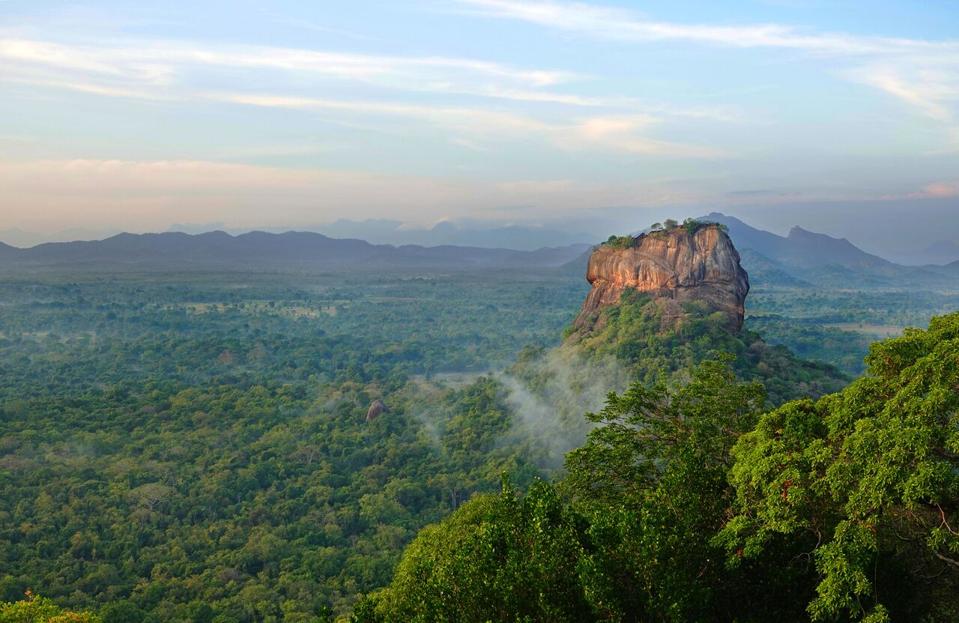 Lion's Rock in Sri Lanka