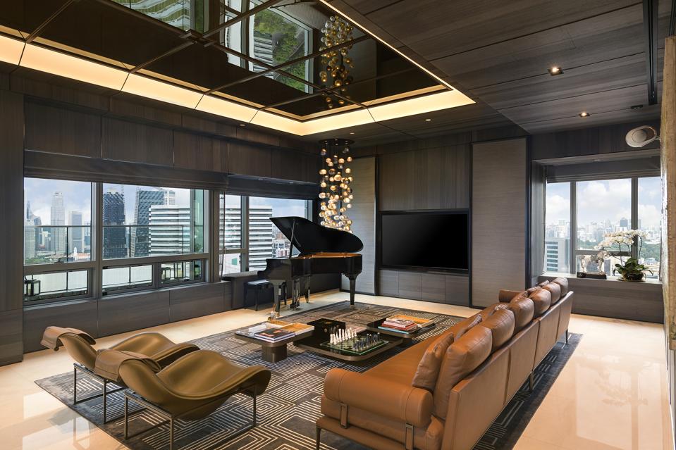 Concourse Penthouse Living Room