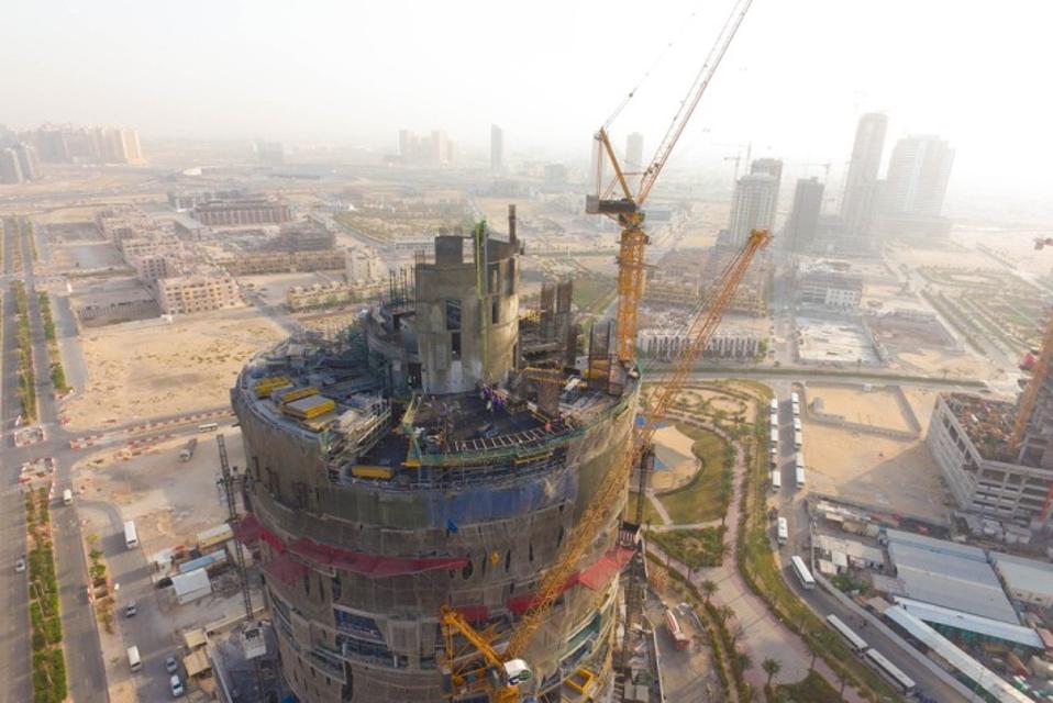 Construction of FIVE JUMEIRAH VILLAGE DUBAI
