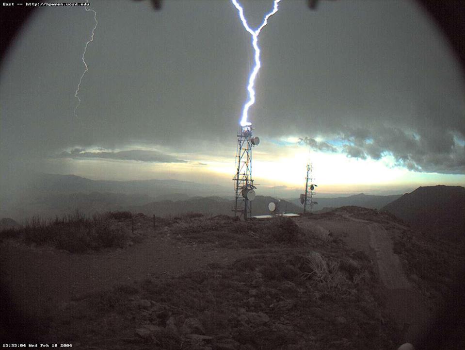 lighting strike