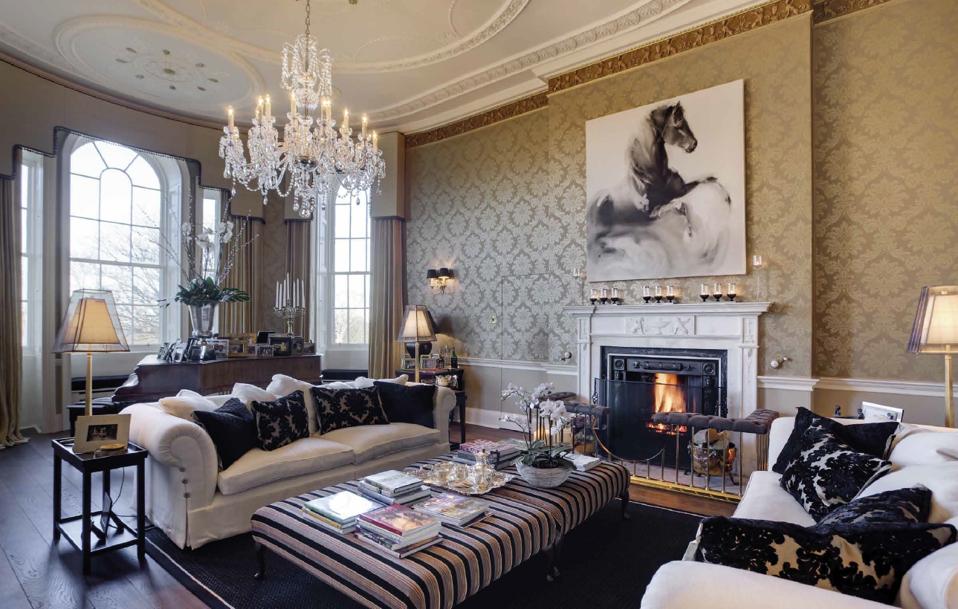 Seton Castle living room