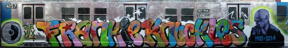 Frankie Knuckles Day, Remembering The Godfather Of House Music With Eric Kupper (Forbes) 12 Subway Car with Frankie Knuckles dedication