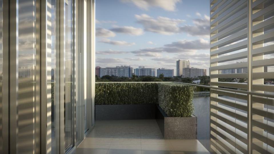 Louvers at Ritz-Carlton residences