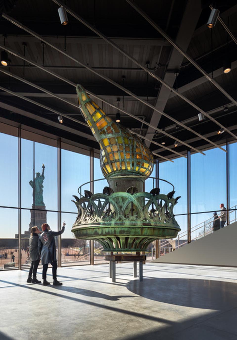 The New Statue Of Liberty Museum Welcomes Visitors To A Redesigned Liberty Island