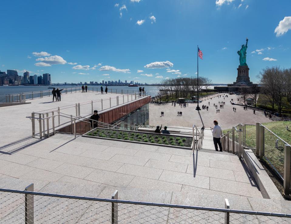 The New Statue Of Liberty Museum Welcomes Visitors To A Redesigned Liberty Island