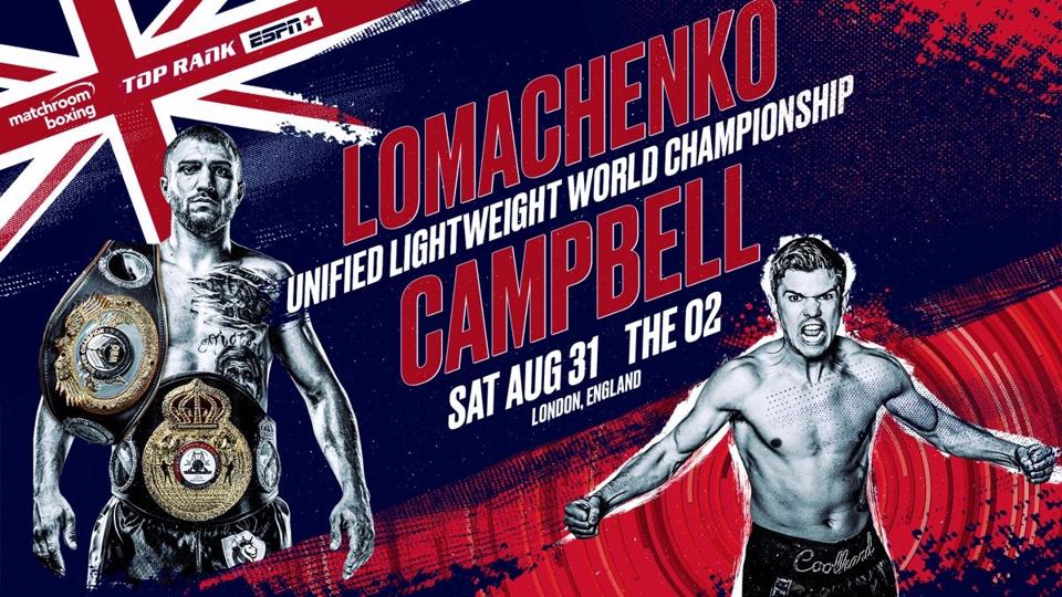 Vasiliy Lomachenko Vs Luke Campbell Live Blog Round By Round Analysis Updates And Results