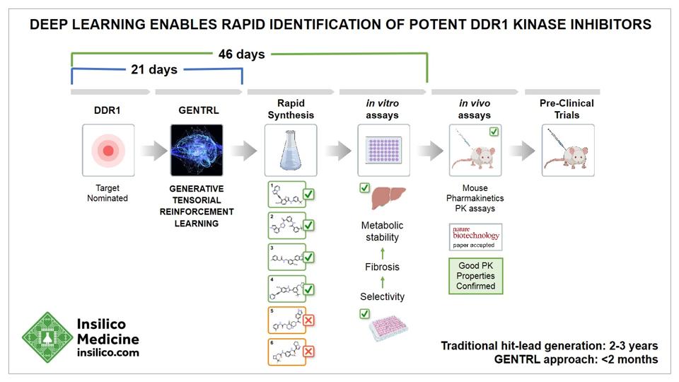 An overview of Insilico's discovery process