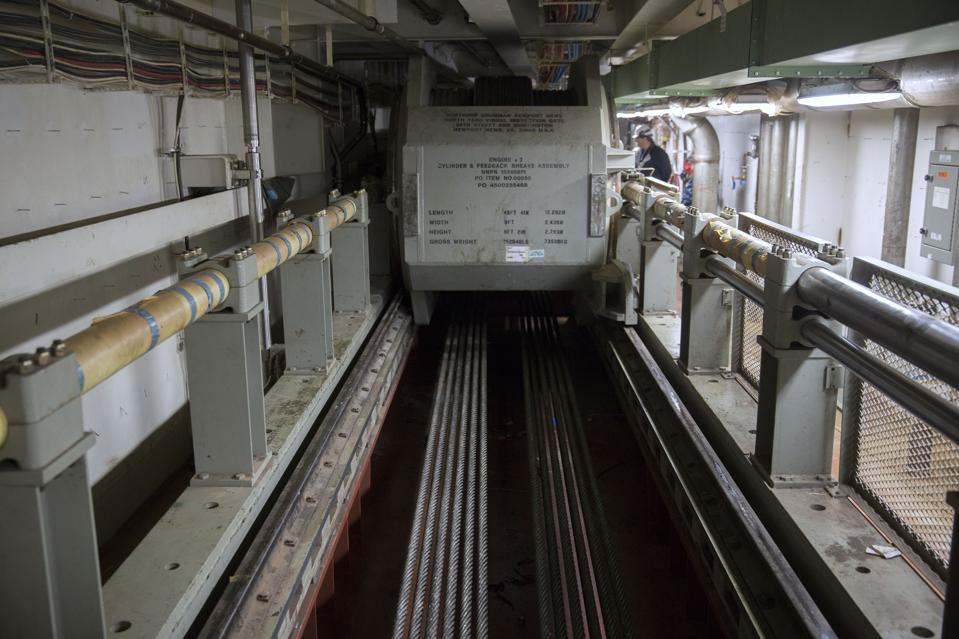 The elevators aboard the USS Gerald R. Ford (CVN 78) still don't work.