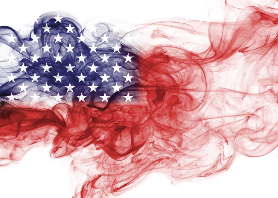 United States flag (conceptual)