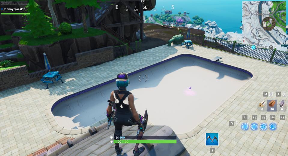 Fortnite Above Ground Pool Location Where To Dance In A