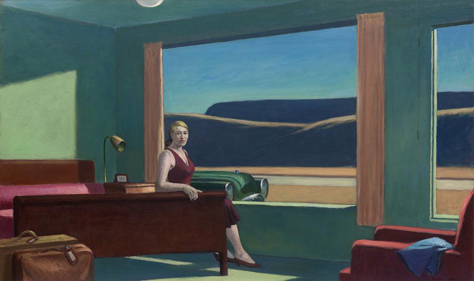 «Western Motel» d’Edward Hopper.